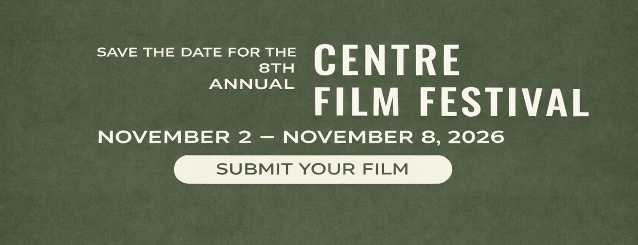 centrefilm 2026 save the date with button banner